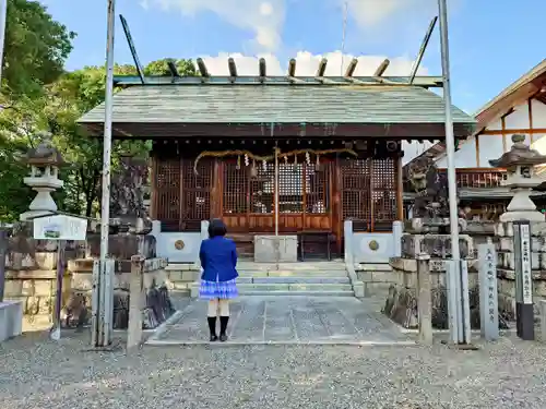 御井神社の本殿