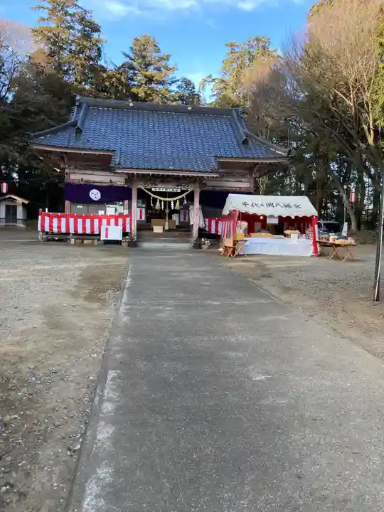 千代ケ岡八幡宮の本殿・本堂