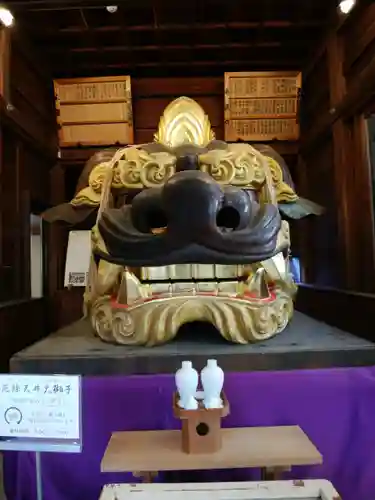 波除神社（波除稲荷神社）の狛犬