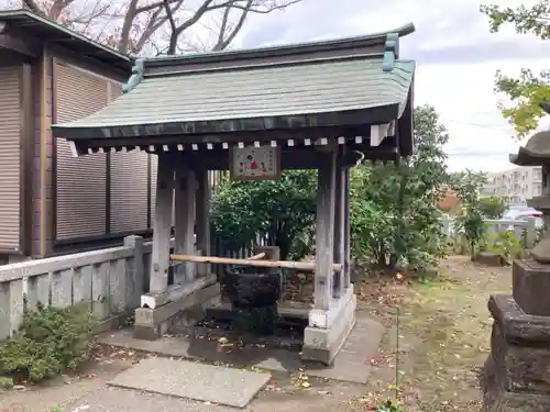 野庭神明社の手水舎