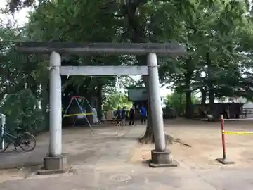 神明神社の鳥居