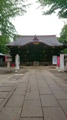 渋谷氷川神社の本殿・本堂