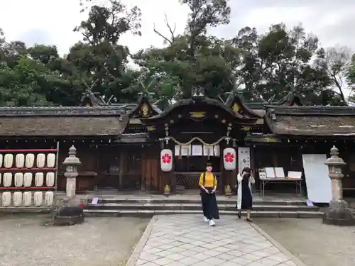 平野神社の本殿