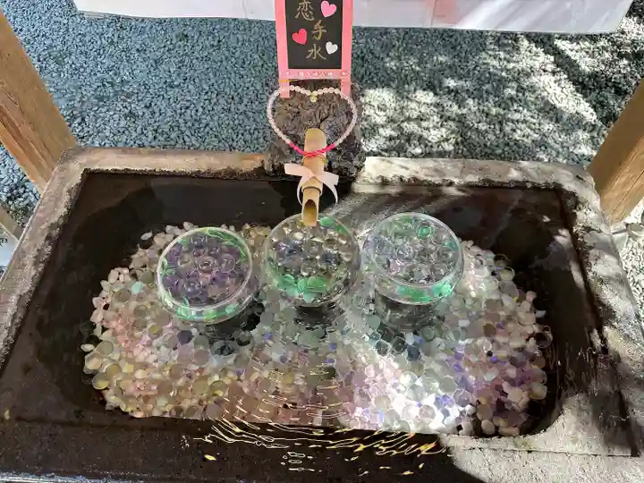 川越熊野神社の手水舎