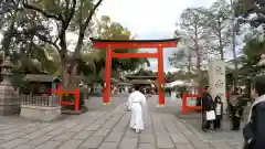 城南宮の鳥居