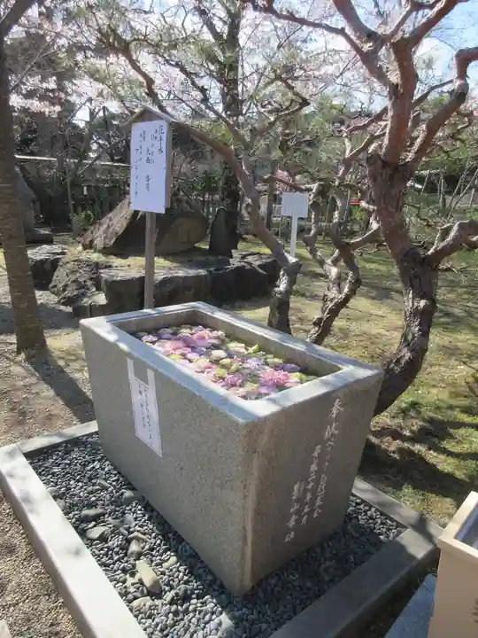 茨城縣護國神社の手水舎