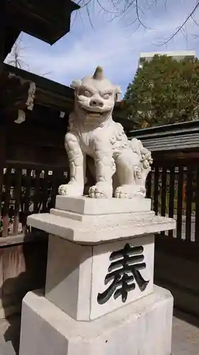 櫛田神社の狛犬