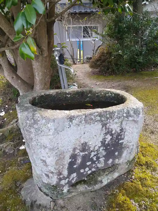 青木大師の手水舎