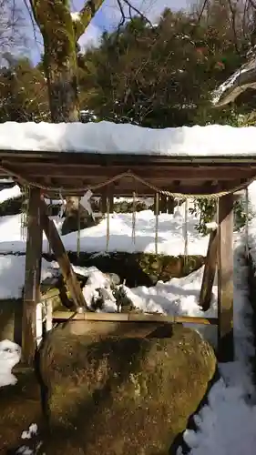 石部神社の手水舎