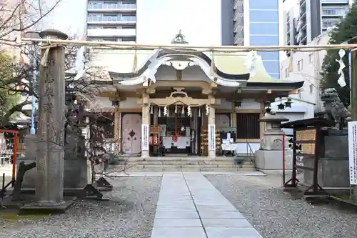 綱敷天神社の本殿・本堂