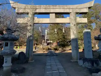 甲斐総社八幡神社の鳥居