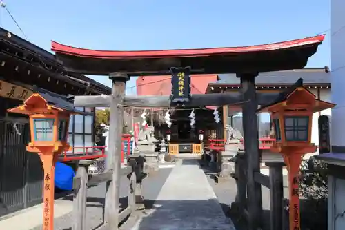 大鏑神社の鳥居