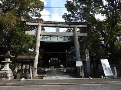 御霊神社(上御霊神社)の鳥居