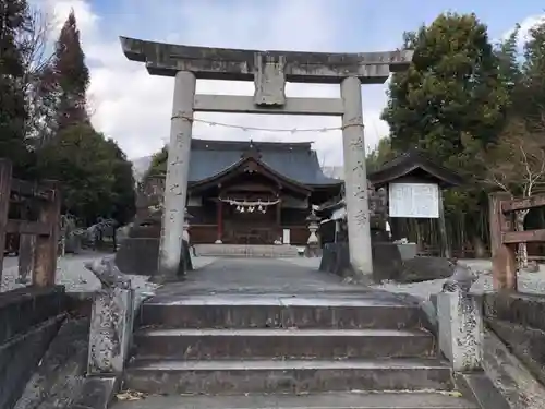 伊射奈美神社の鳥居