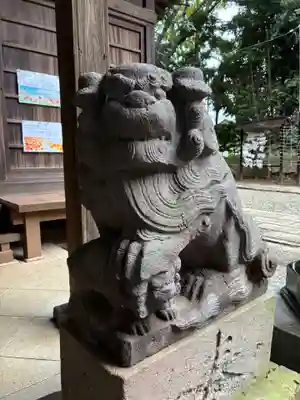 丹生神社の狛犬