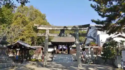 離宮八幡宮の鳥居