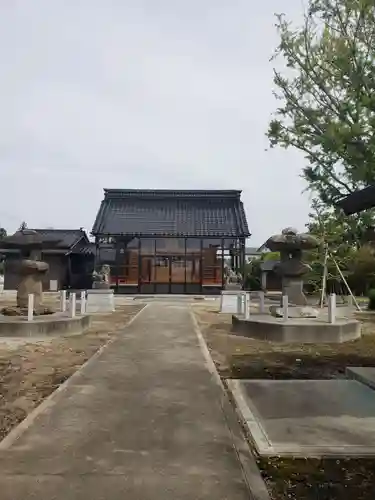 島八幡社の本殿・本堂