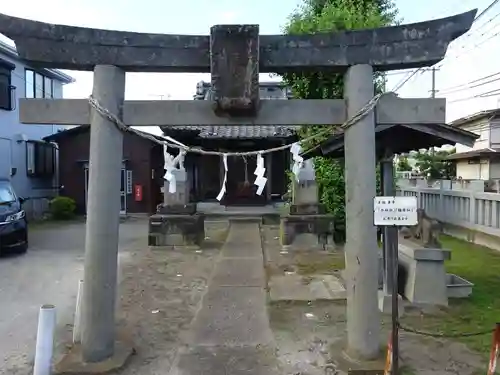 稲荷神社の鳥居