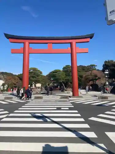鶴岡八幡宮の鳥居