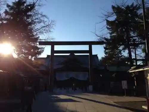 靖國神社の鳥居