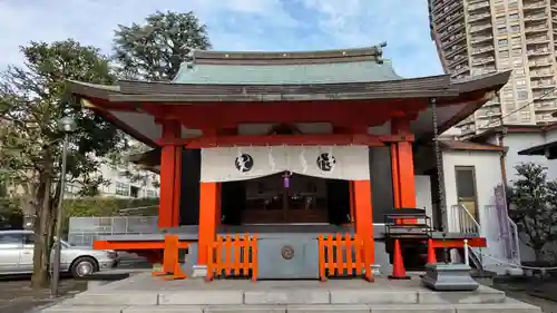 麻布氷川神社の本殿・本堂