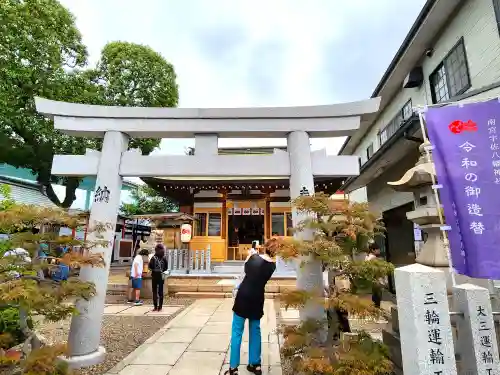 南宮宇佐八幡神社（脇浜神社）の鳥居