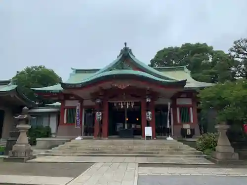 品川神社の本殿・本堂