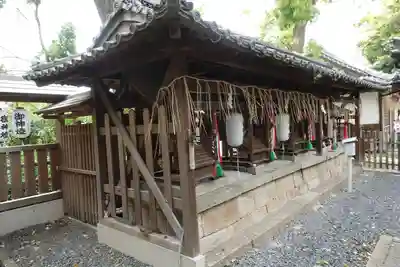 羽束師坐高御産日神社の末社・摂社