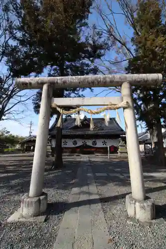 松本神社の鳥居