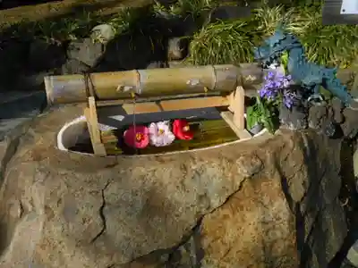 葛原岡神社の手水舎