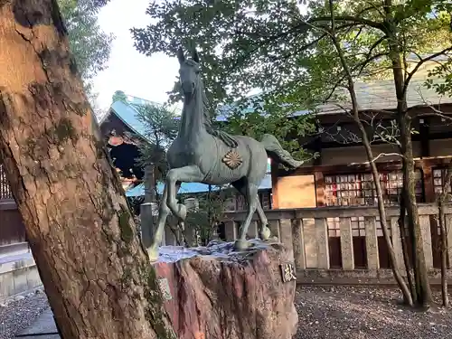 堤治神社の狛犬