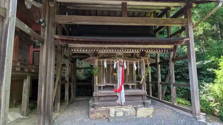 清瀧宮(西笠取清瀧宮)(京都府)