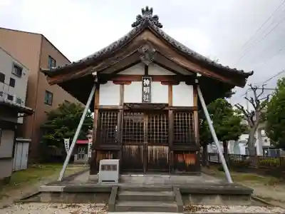 神明社(正徳町2)の本殿・本堂