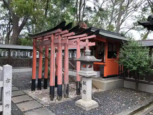 羽束師坐高御産日神社の鳥居