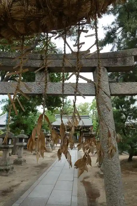 山田神社の鳥居