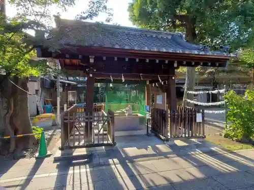 荻窪白山神社の手水舎