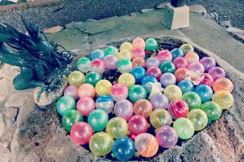 立志神社の手水舎