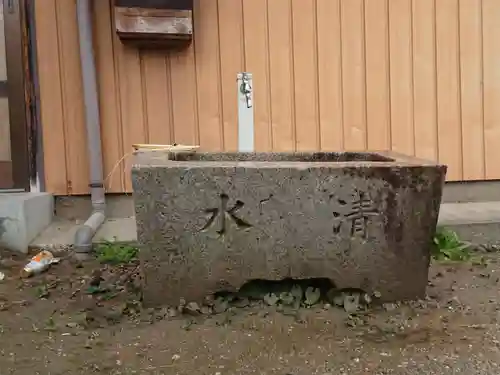 赤渋教会の手水舎