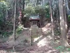 神社(名称不明)の本殿