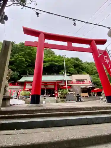 徳島眉山天神社の鳥居