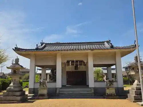 日岡神社の本殿・本堂