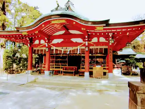 越ヶ谷久伊豆神社の本殿