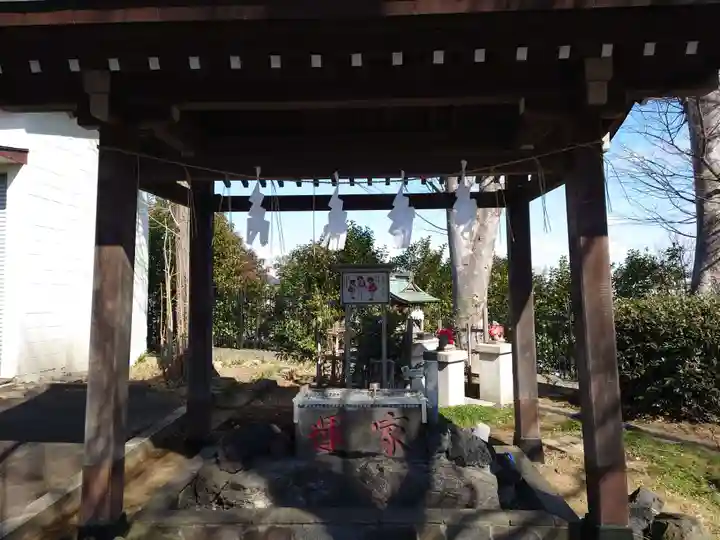太田神社の手水舎