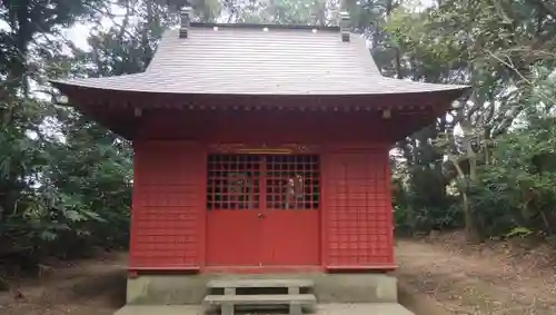 降之神社の本殿