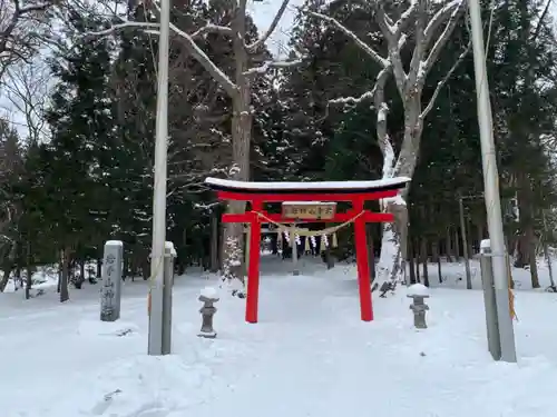 岩手山神社の鳥居