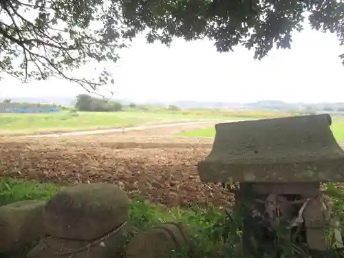 裏つくば、恋瀬川沿いの神社(茨城県)