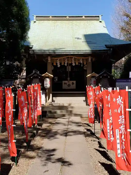 上目黒氷川神社の本殿・本堂