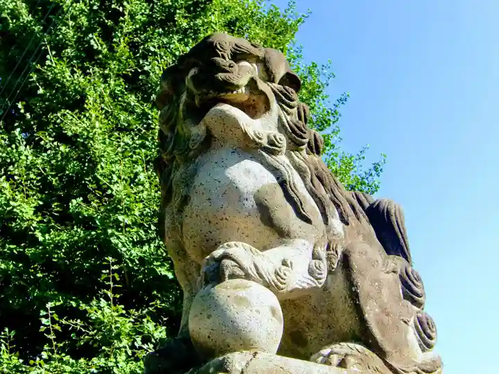 前橋八幡宮の狛犬