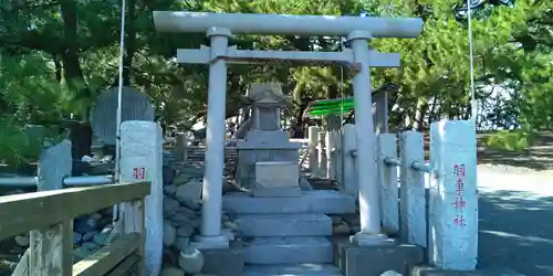 羽車神社の鳥居