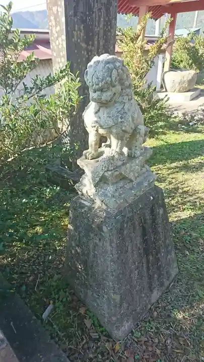 熊野神社の狛犬